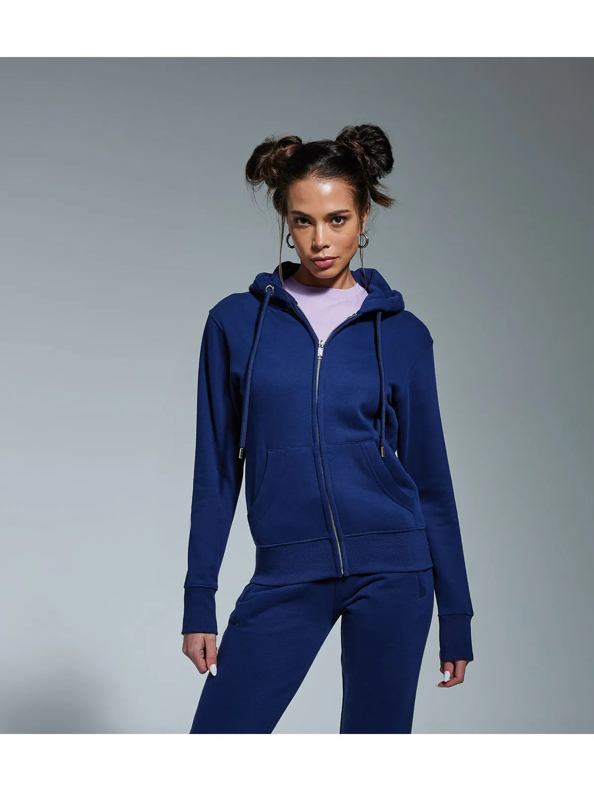 Womens Anthem full-zip hoodie