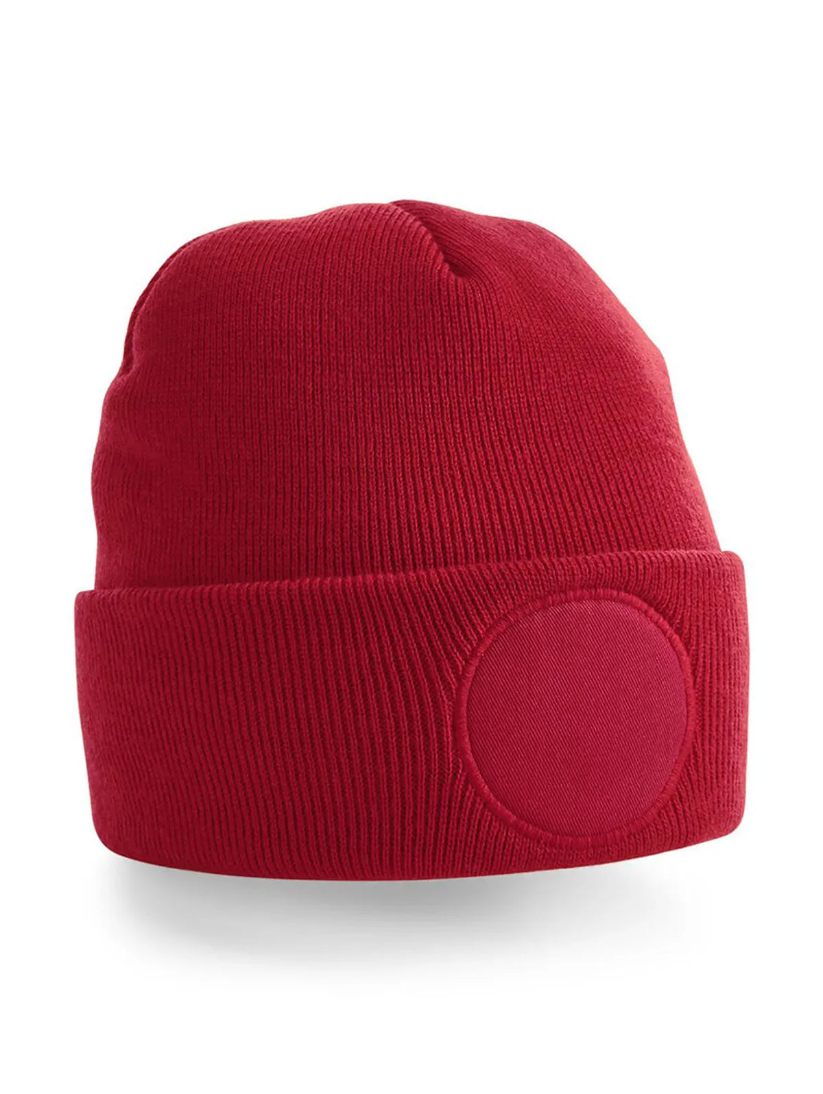 Circular Patch Beanie