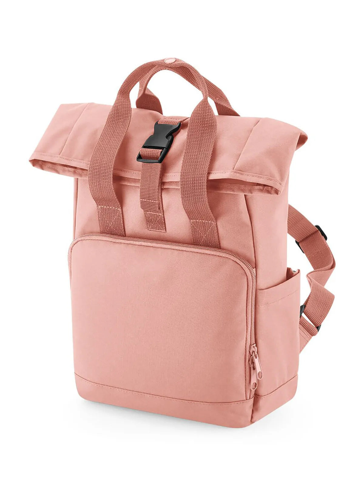 Recycled Mini Twin Handle Roll-Top Backpack