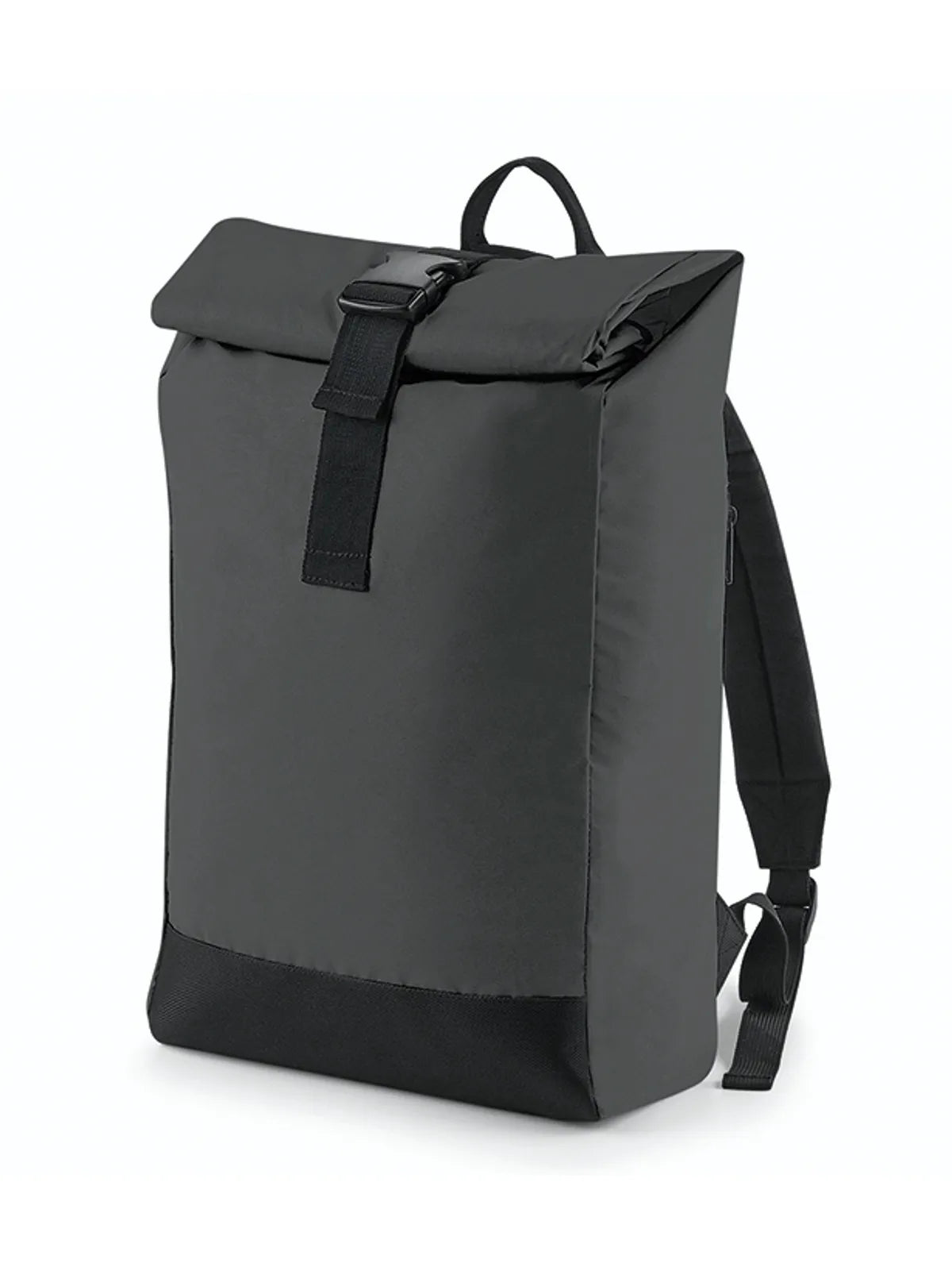 Reflective Roll-Top Backpack