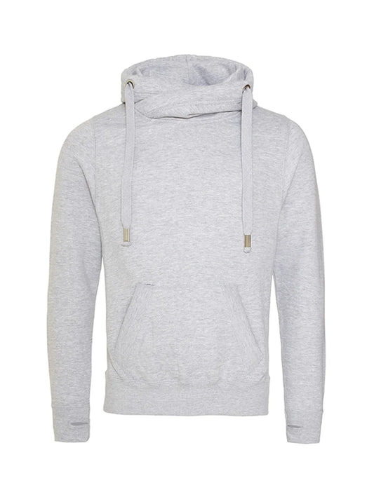 Cross Neck Hoodie - Tryckeribolaget