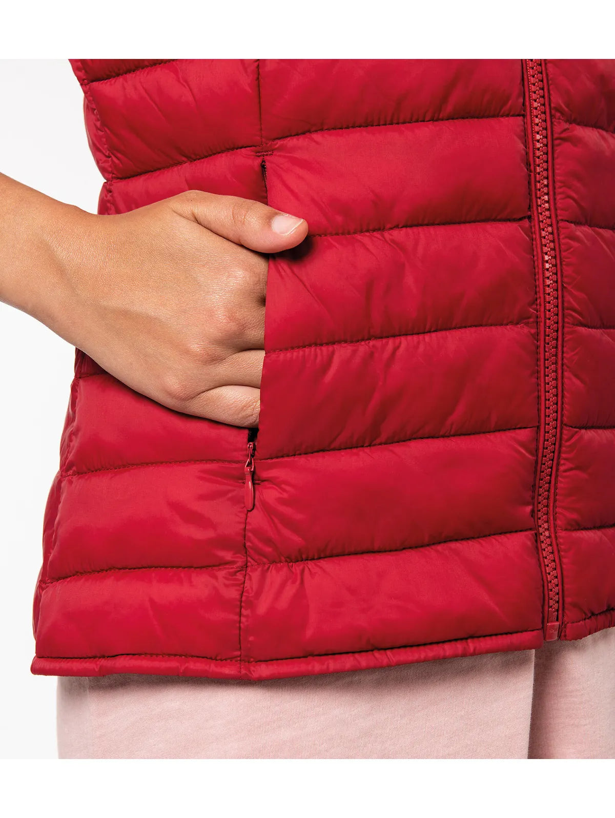 Ladies lightweight recycled padded bodywarmer
