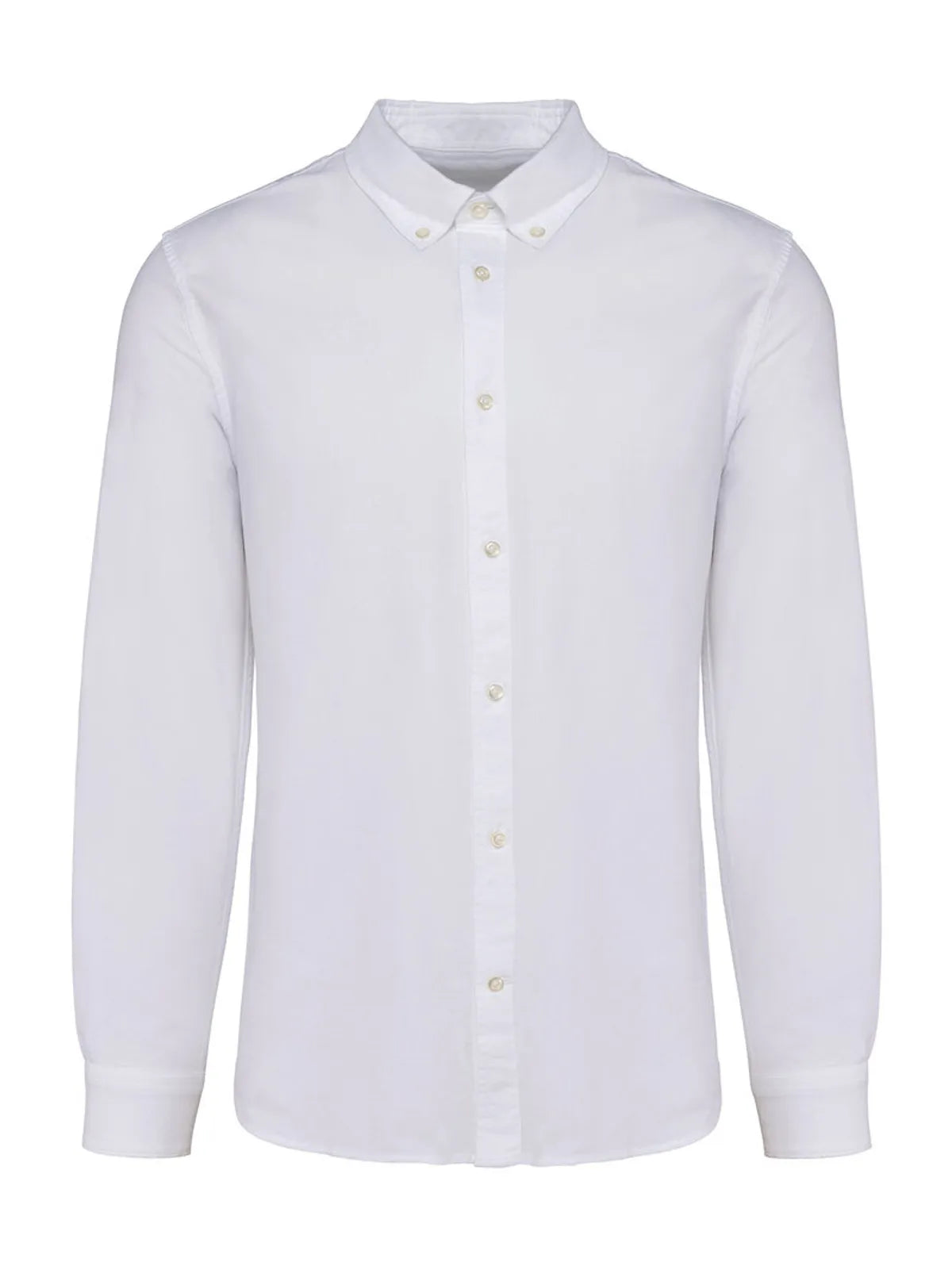 Men Oxford Long-Sleeved Shirt