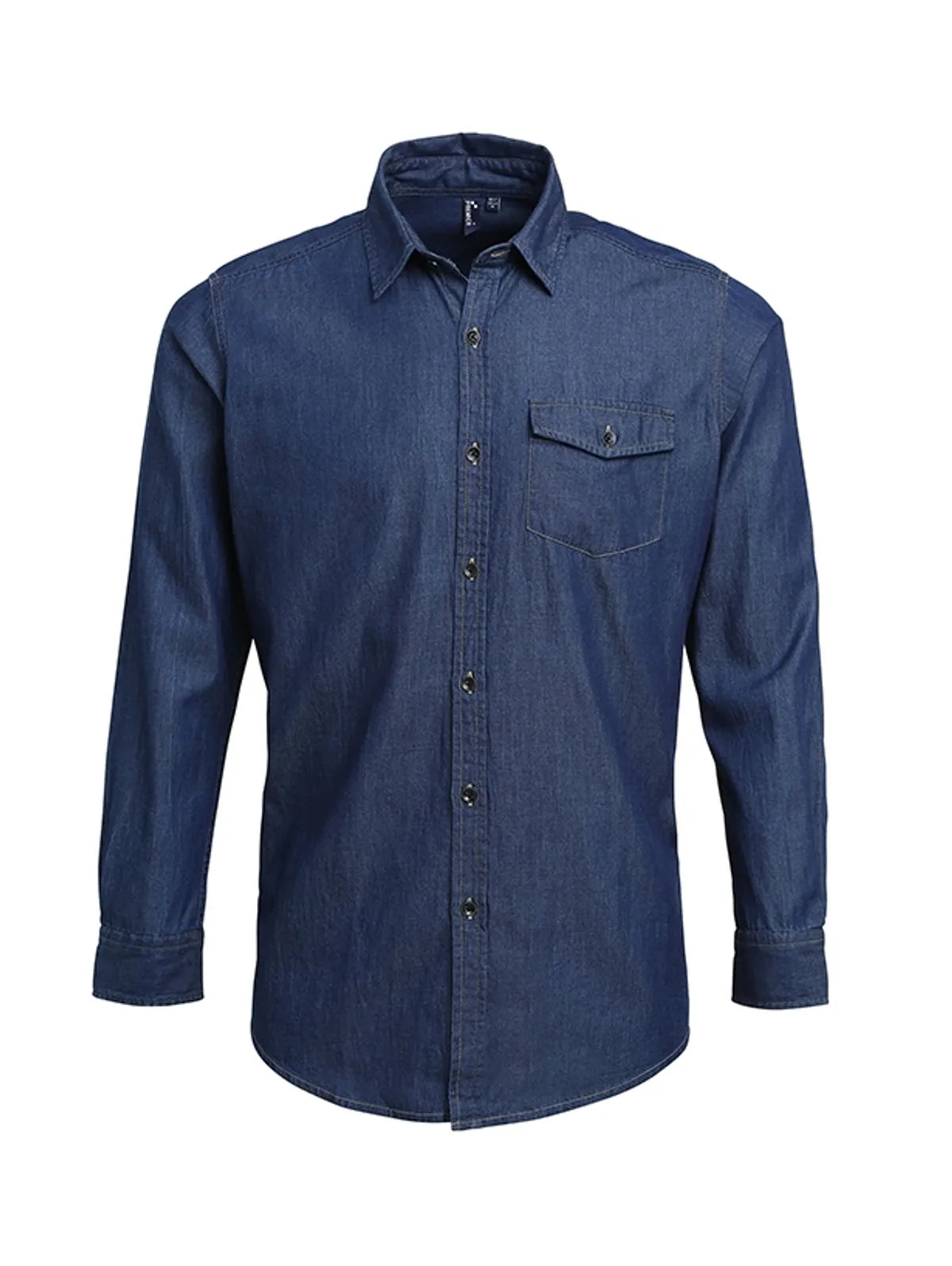Jeans stitch denim shirt
