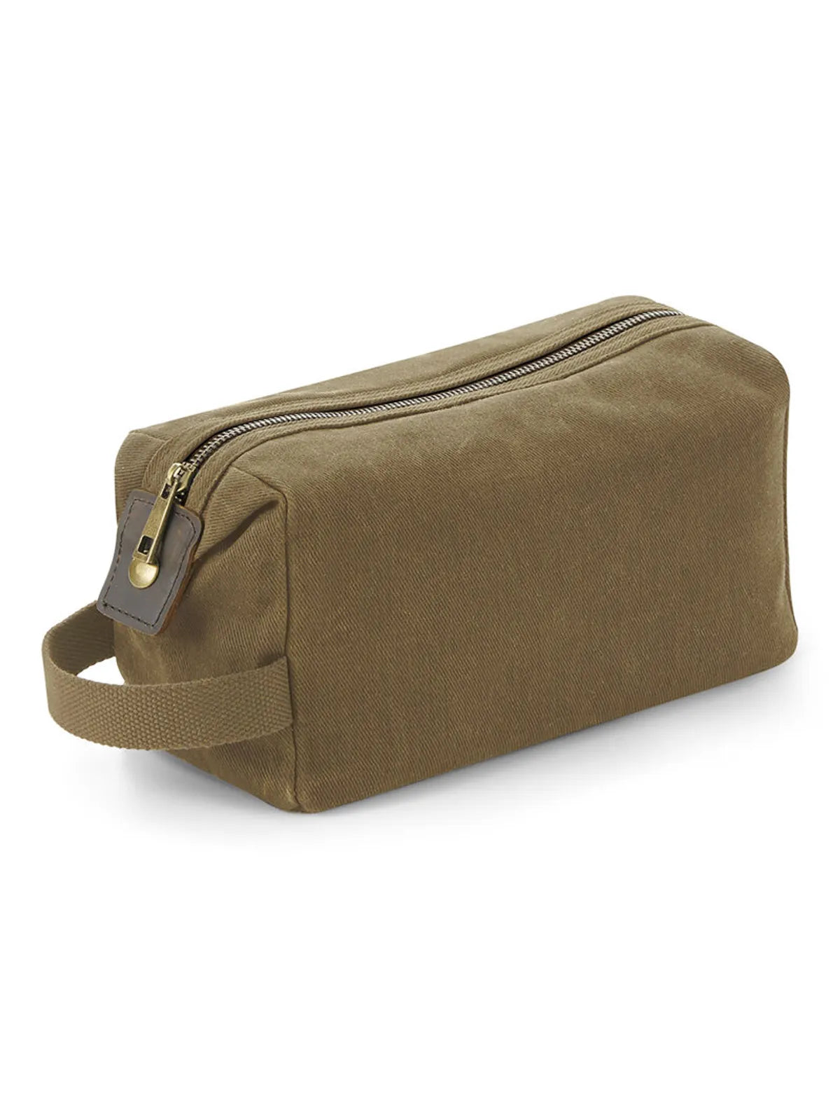 Heritage Waxed Canvas Wash Bag