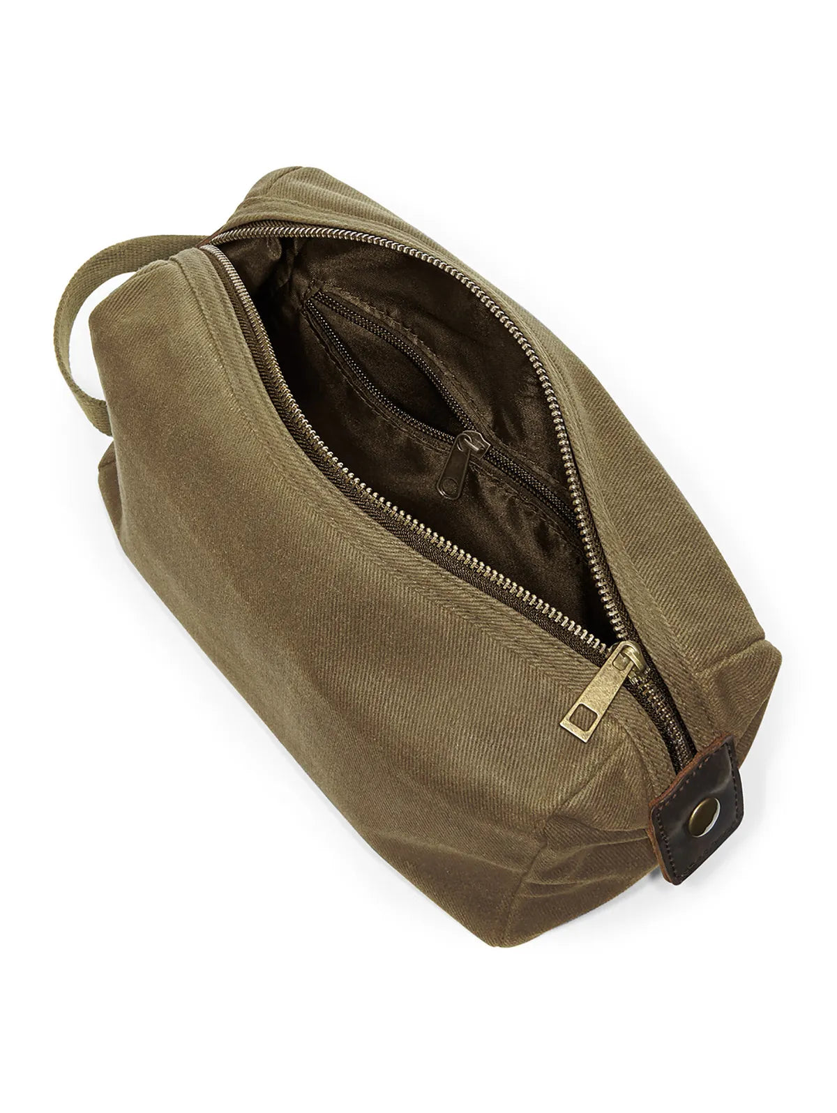 Heritage Waxed Canvas Wash Bag