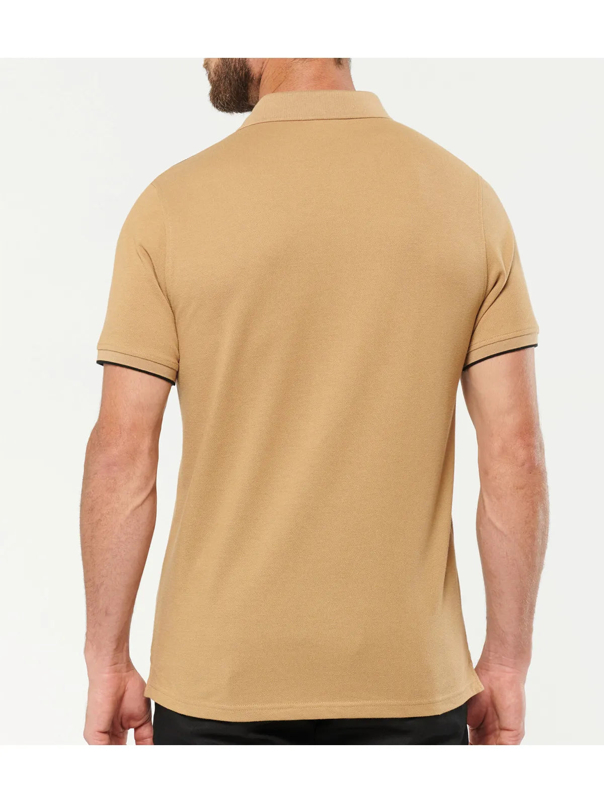 Men's Short-Sleeved Contrasting Day To Day Polo