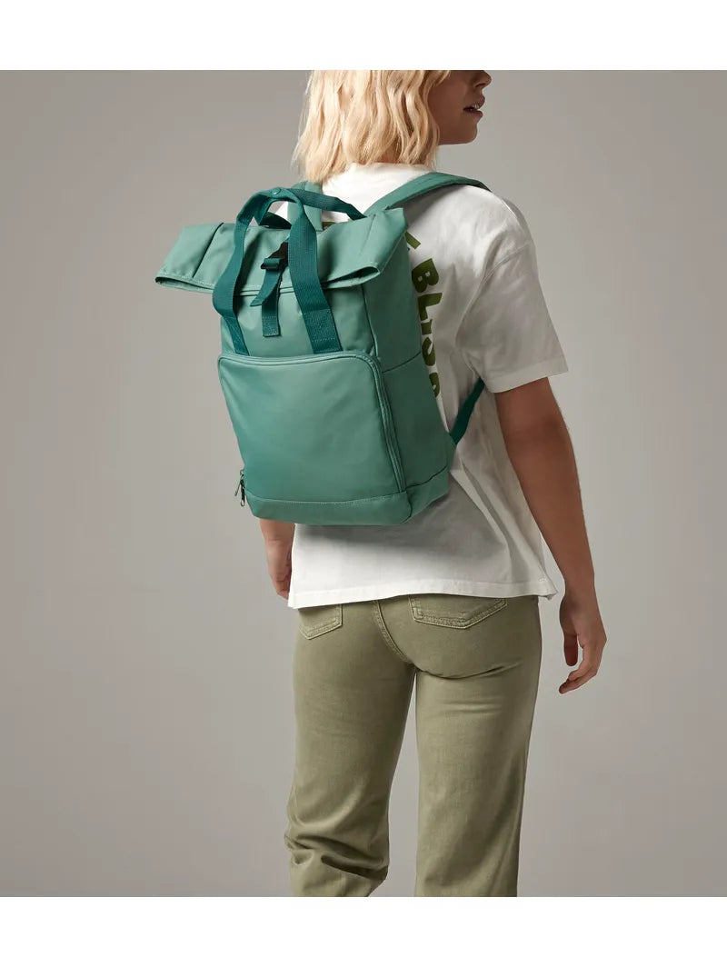 Recycled Twin Handle Roll-Top Backpack