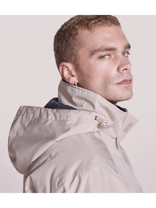 AMERICA - Vadderad parkasjacka i vattentätt material - Tryckeribolaget