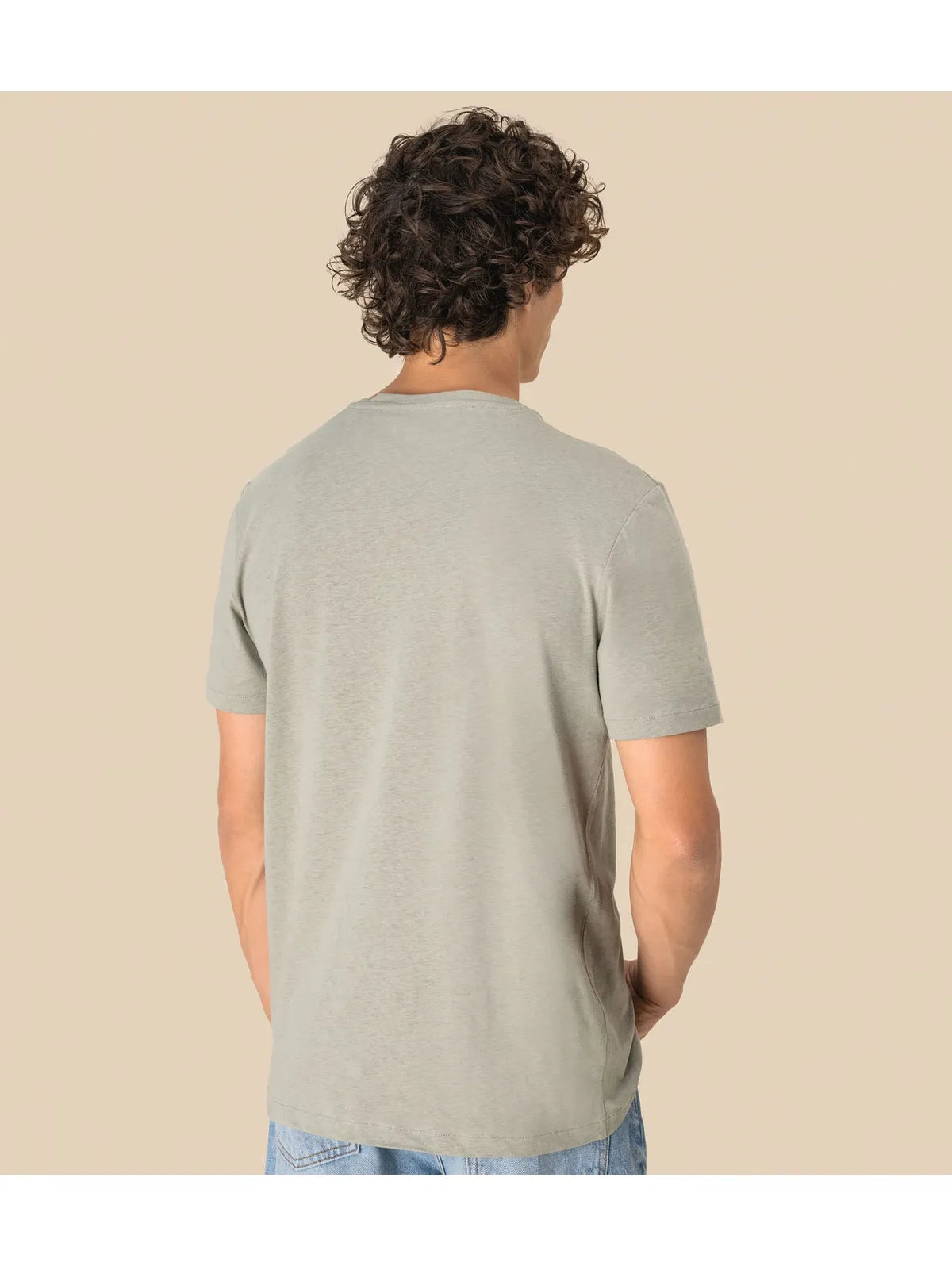 Eco-Friendly Unisex Organic Cotton and Linen T-shirt