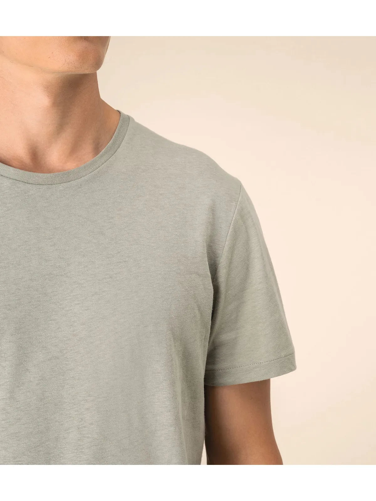 Eco-Friendly Unisex Organic Cotton and Linen T-shirt