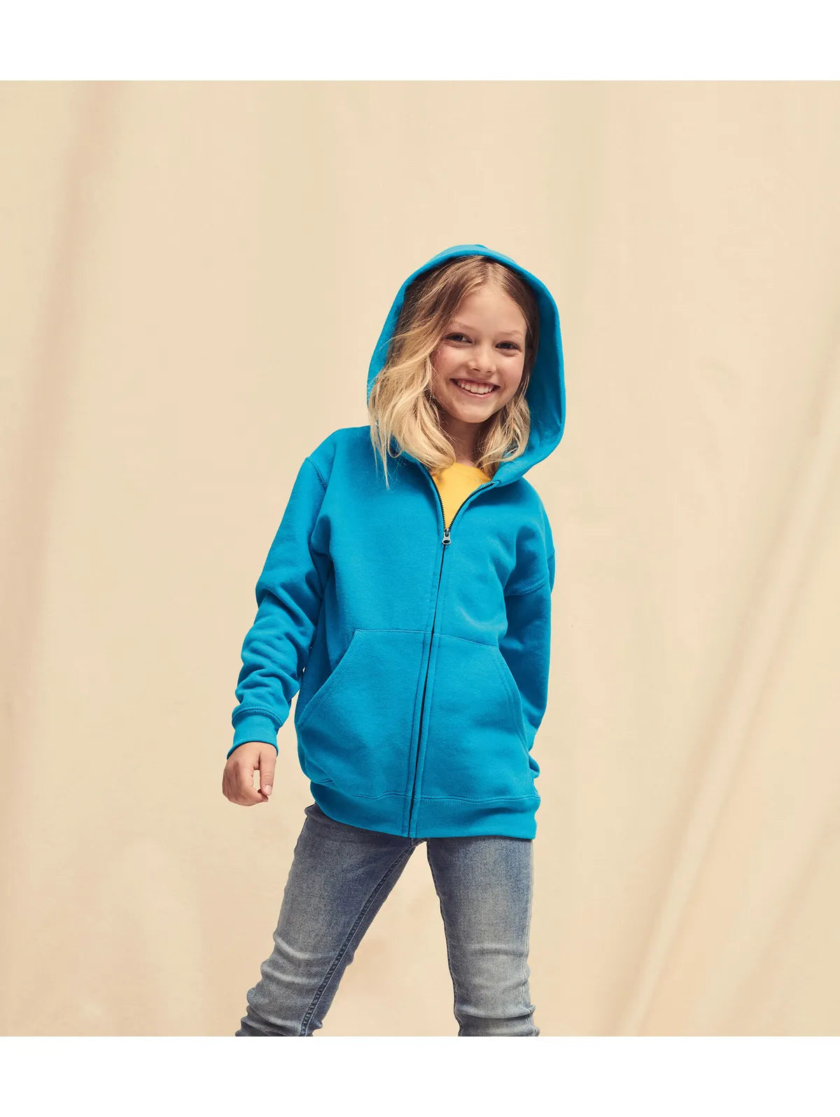 Kids Hooded Sweat Jacket