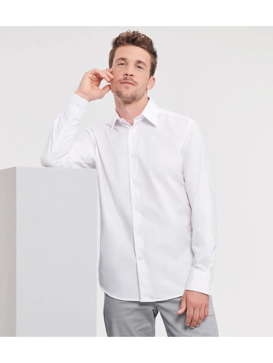 Men´s Long Sleeve Easy Care Tailored Oxford Shirt