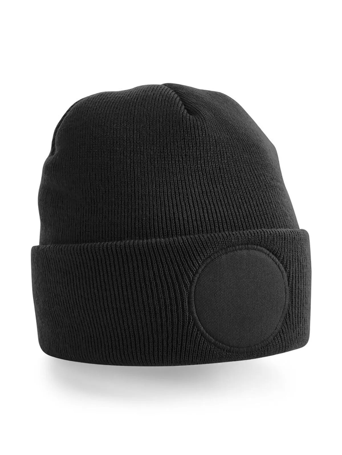 Circular Patch Beanie