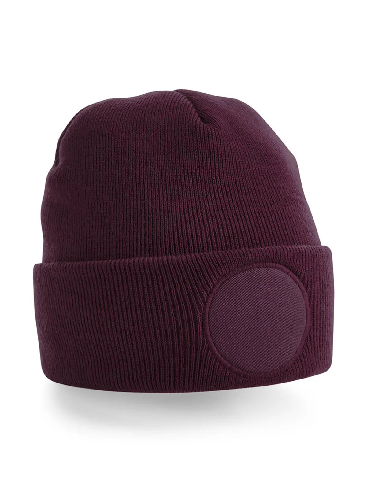 Circular Patch Beanie
