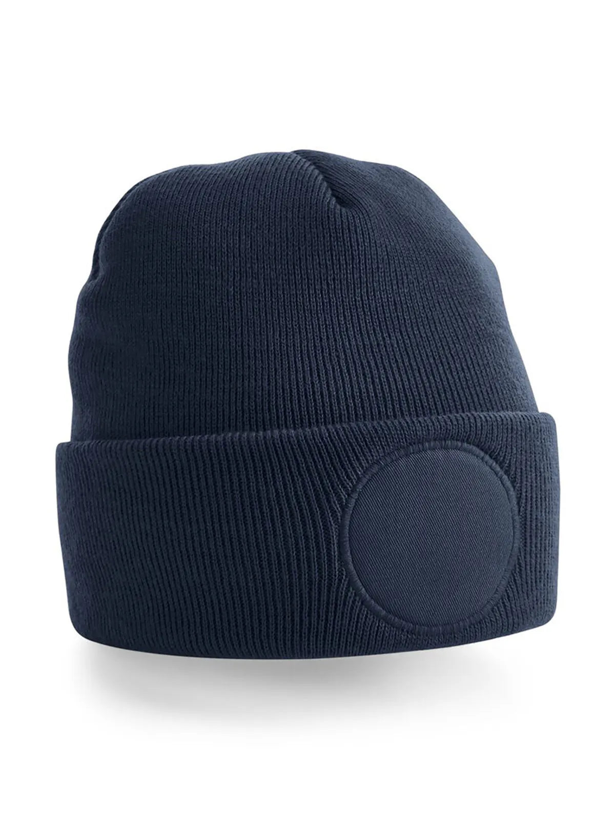 Circular Patch Beanie