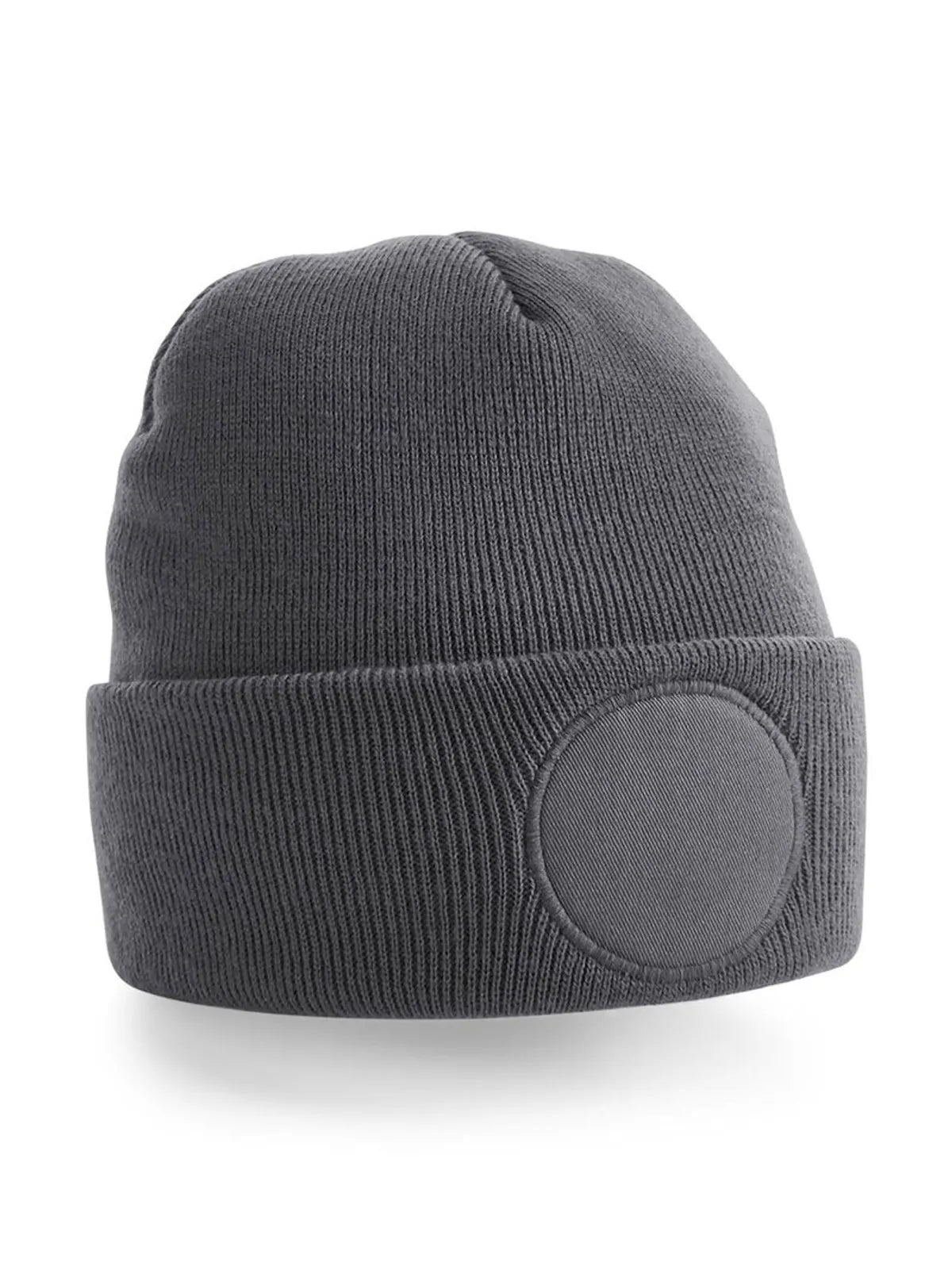 Circular Patch Beanie