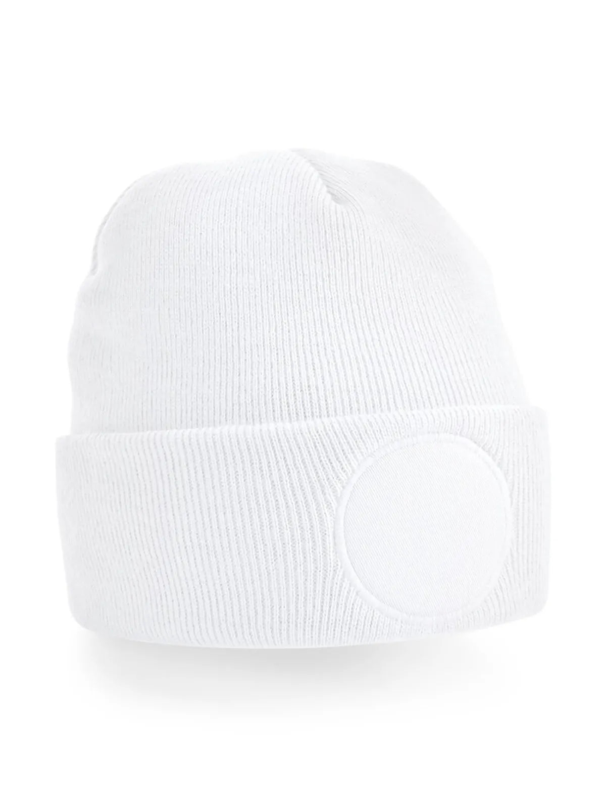 Circular Patch Beanie