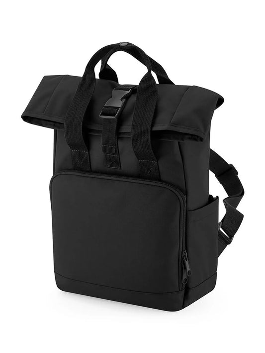 Recycled Mini Twin Handle Roll-Top Backpack