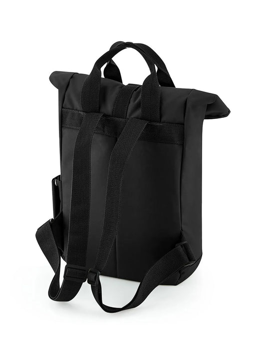 Recycled Mini Twin Handle Roll-Top Backpack