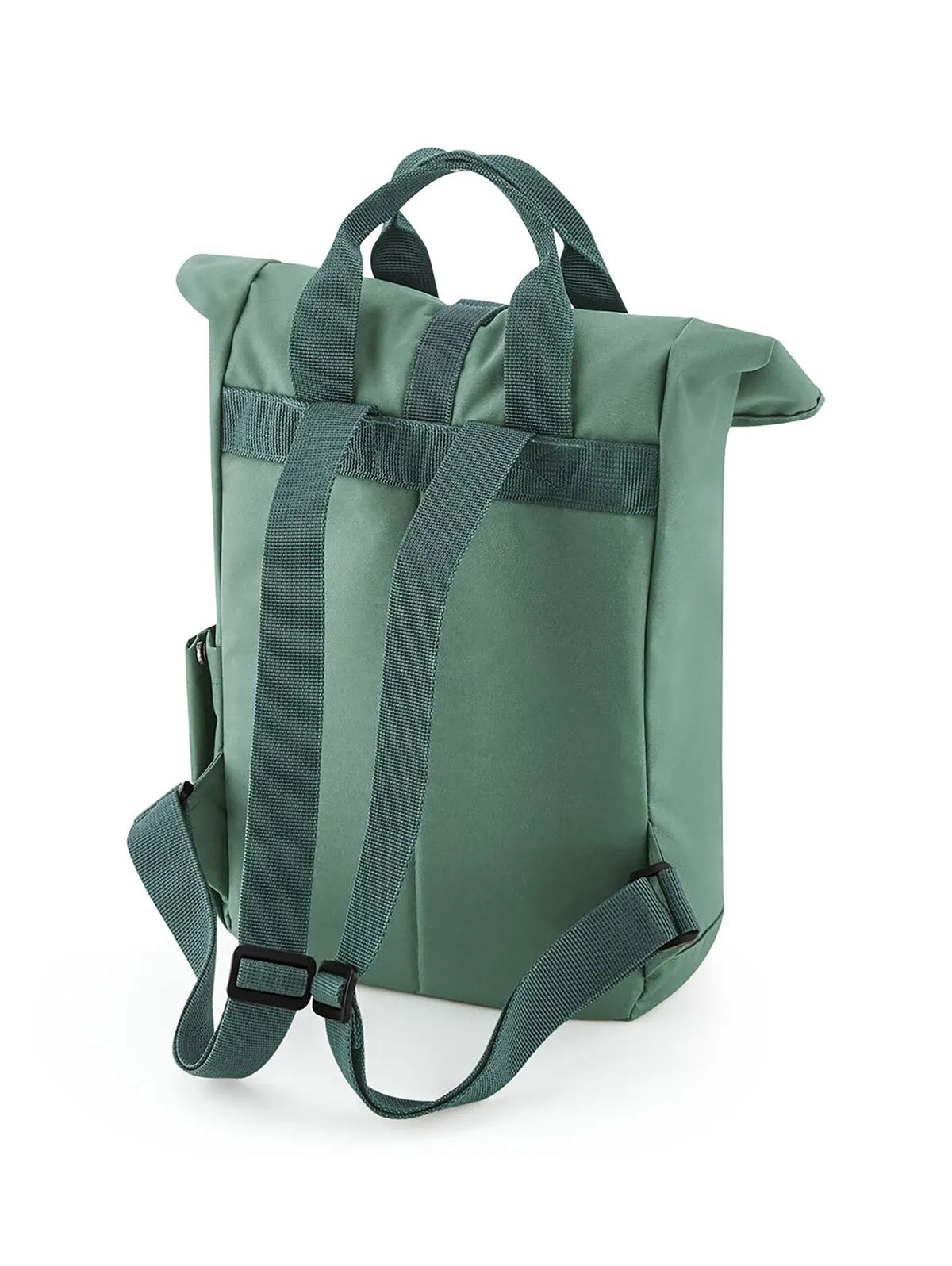 Recycled Mini Twin Handle Roll-Top Backpack