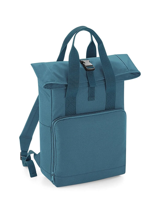 Recycled Twin Handle Roll-Top Backpack