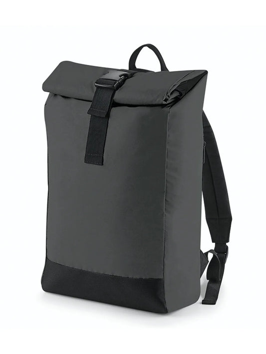 Reflective Roll-Top Backpack