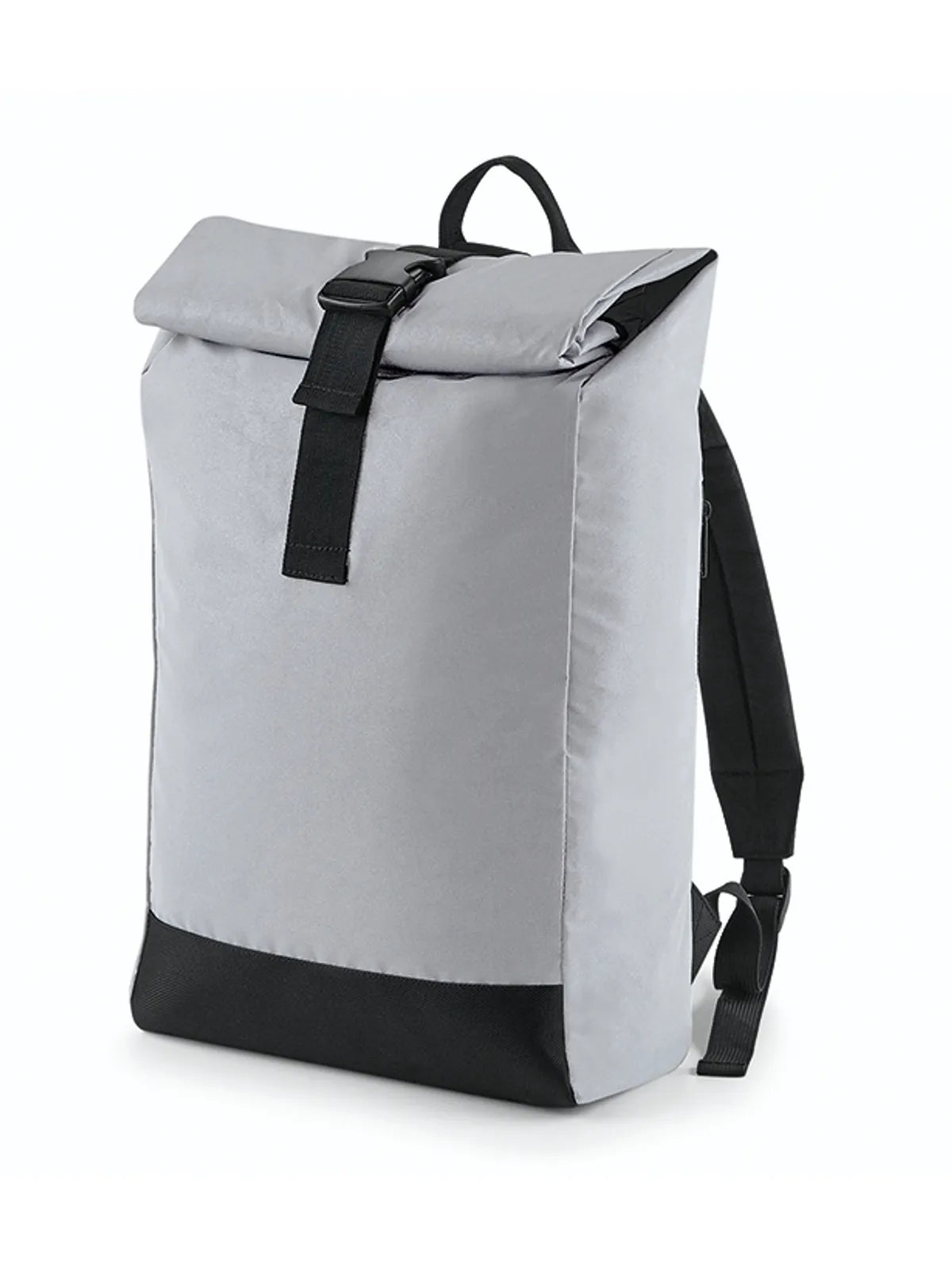 Reflective Roll-Top Backpack