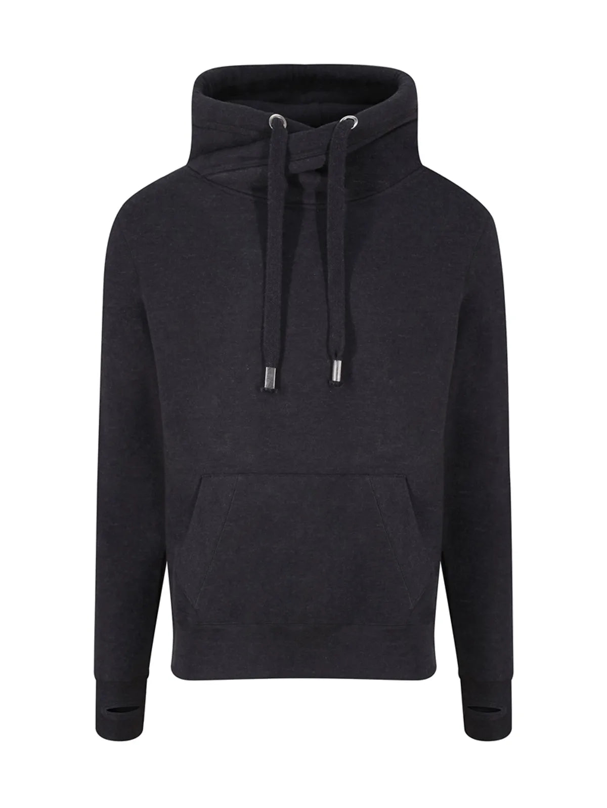 Cross Neck Hoodie