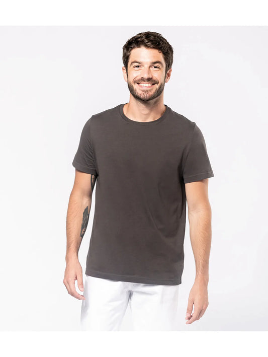 Short-Sleeved Crew Neck T-shirt
