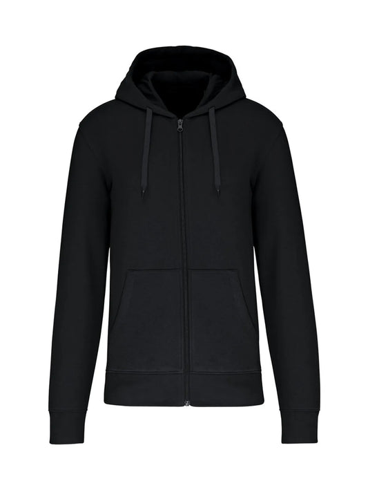Men's Eco-Friendly Zip-Through Hoodie