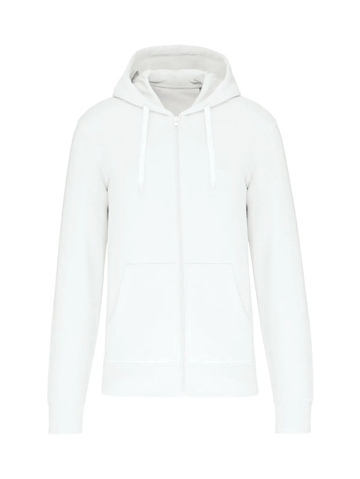 Men's Eco-Friendly Zip-Through Hoodie