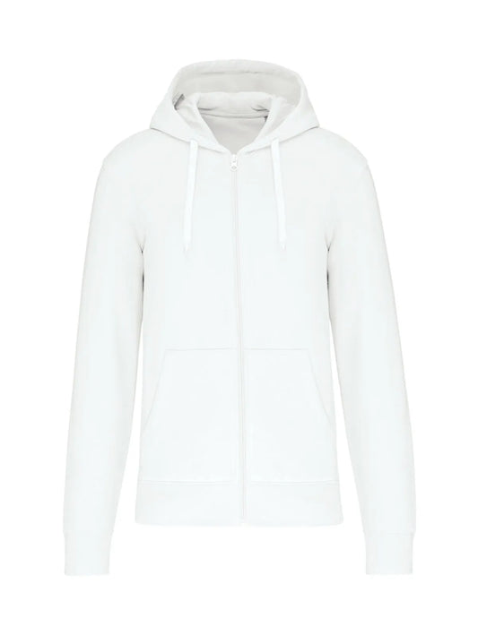 Men's Eco-Friendly Zip-Through Hoodie