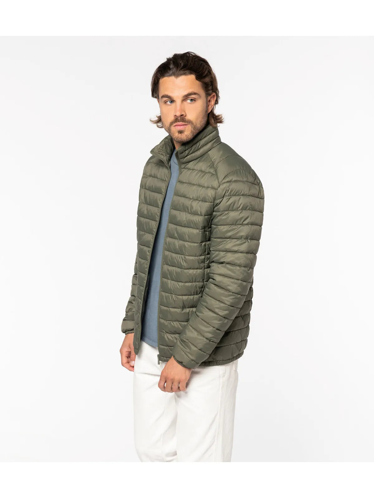 Men's lightweight recycled padded jacket