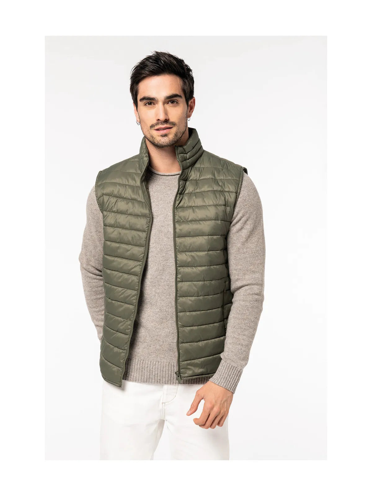 Men's lightweight recycled padded bodywarmer