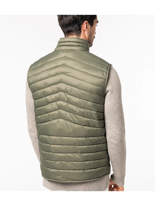 Men's lightweight recycled padded bodywarmer