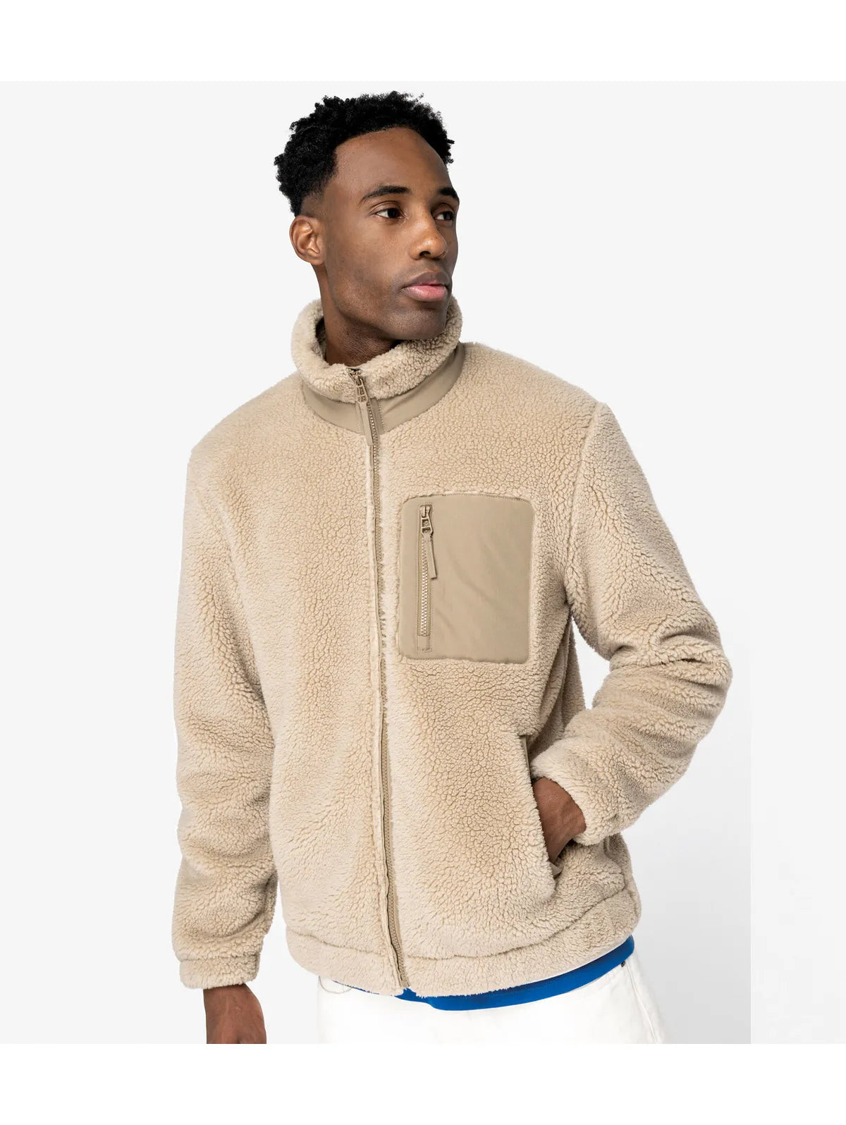 Unisex Eco-Friendly Sherpa Jacket