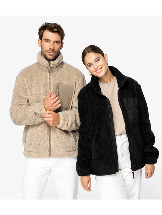 Unisex Eco-Friendly Sherpa Jacket