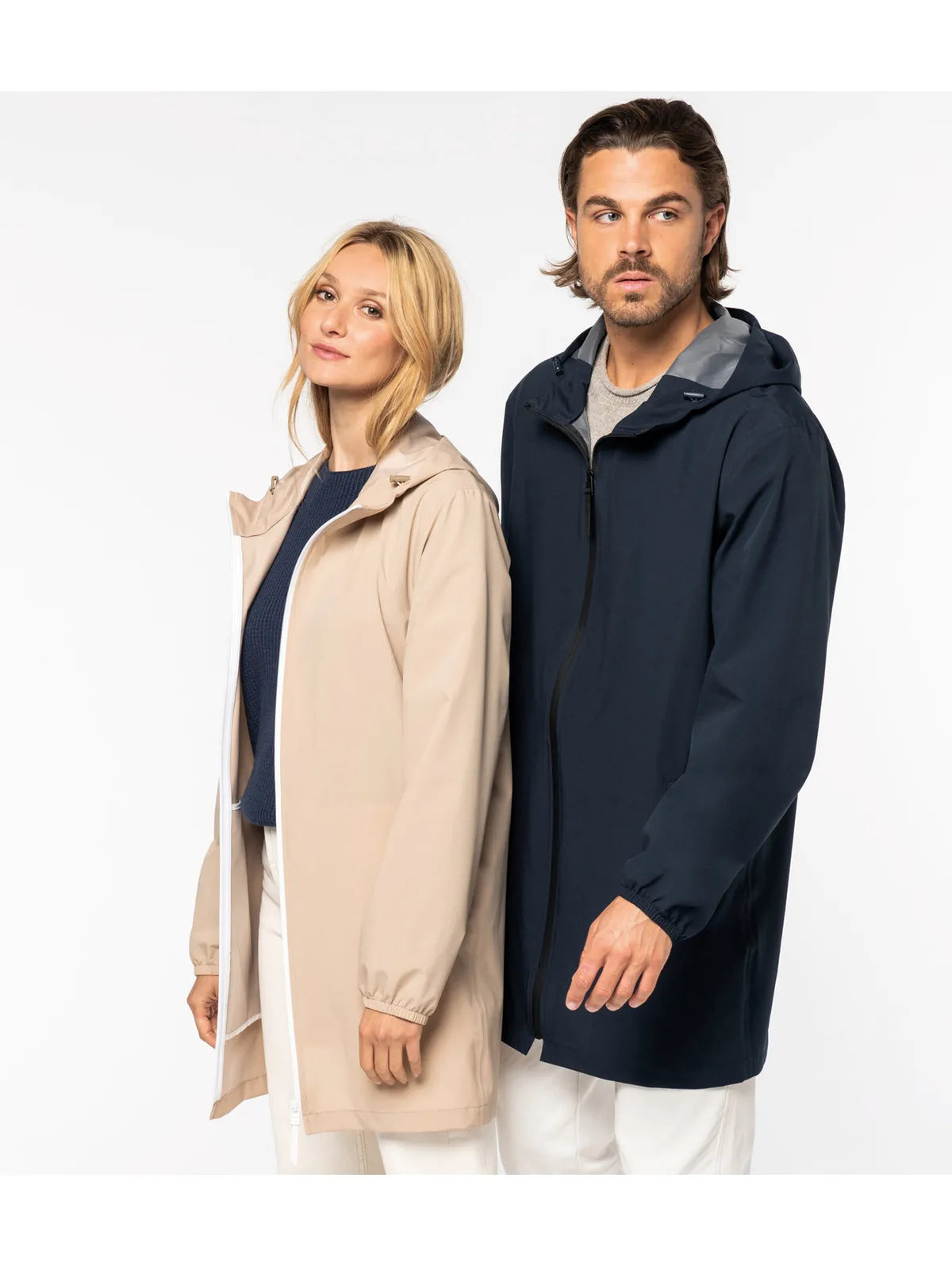 Unisex eco-friendly waterproof jacket