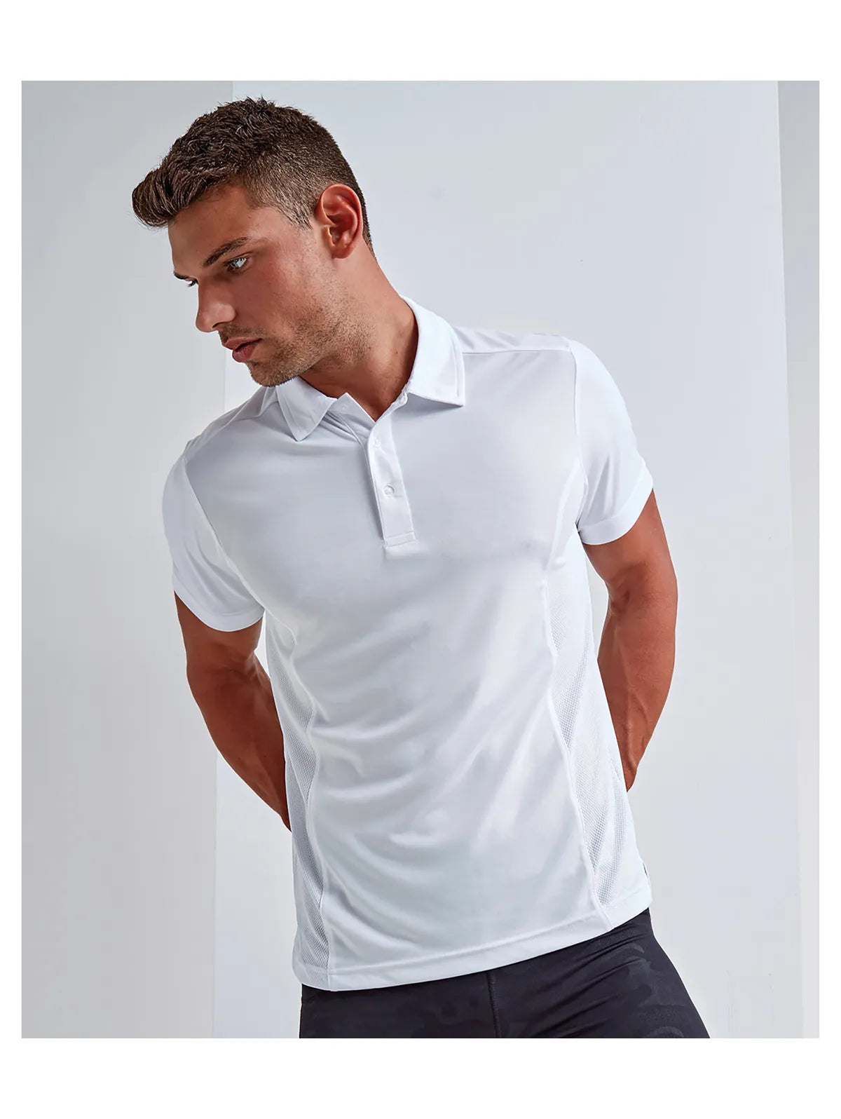 TriDri® panelled polo