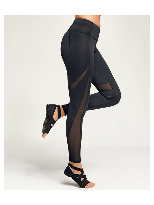 Women's TriDri® Mesh Tech Panel Leggings Full Leng