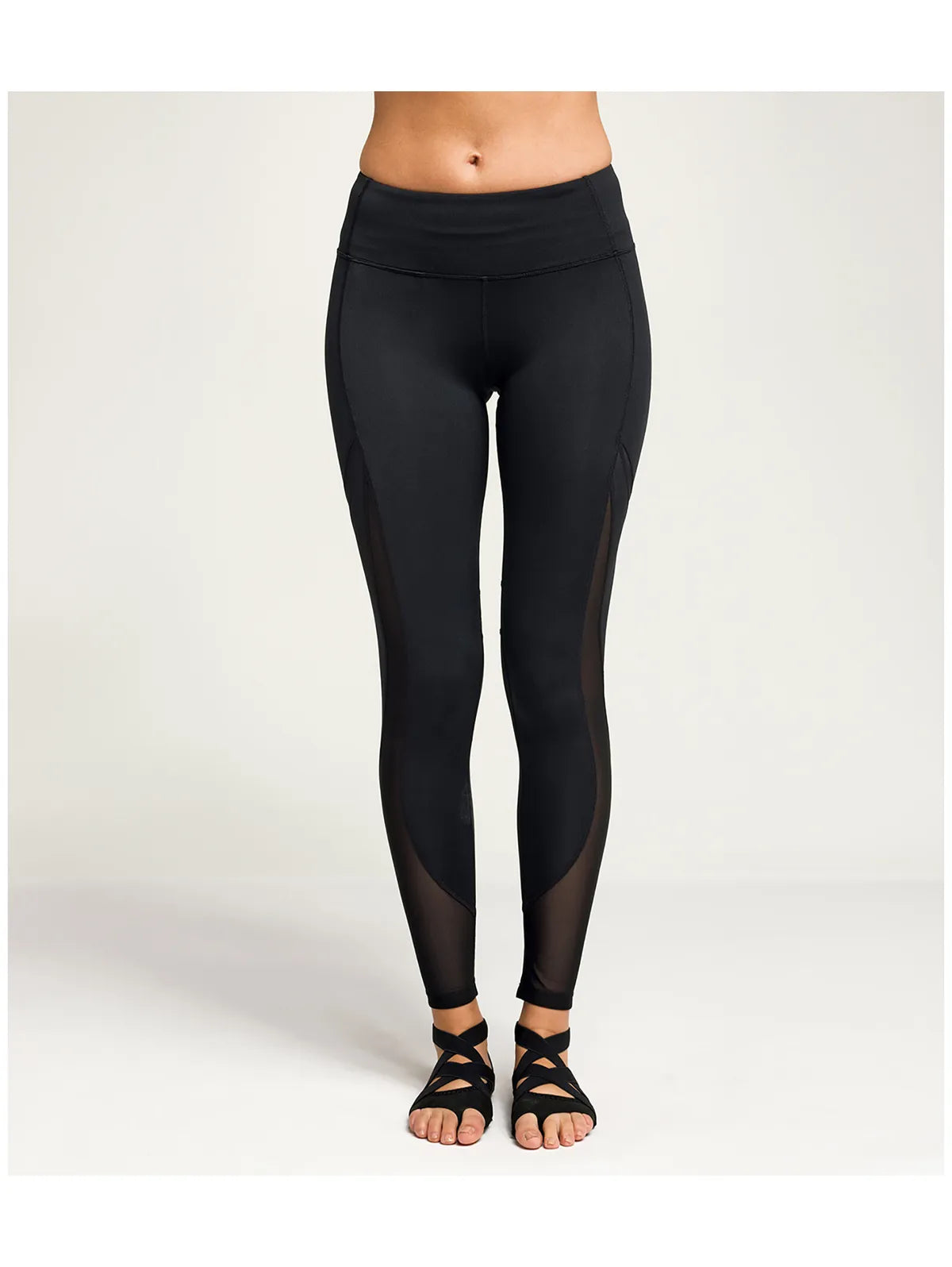 Women's TriDri® Mesh Tech Panel Leggings Full Leng
