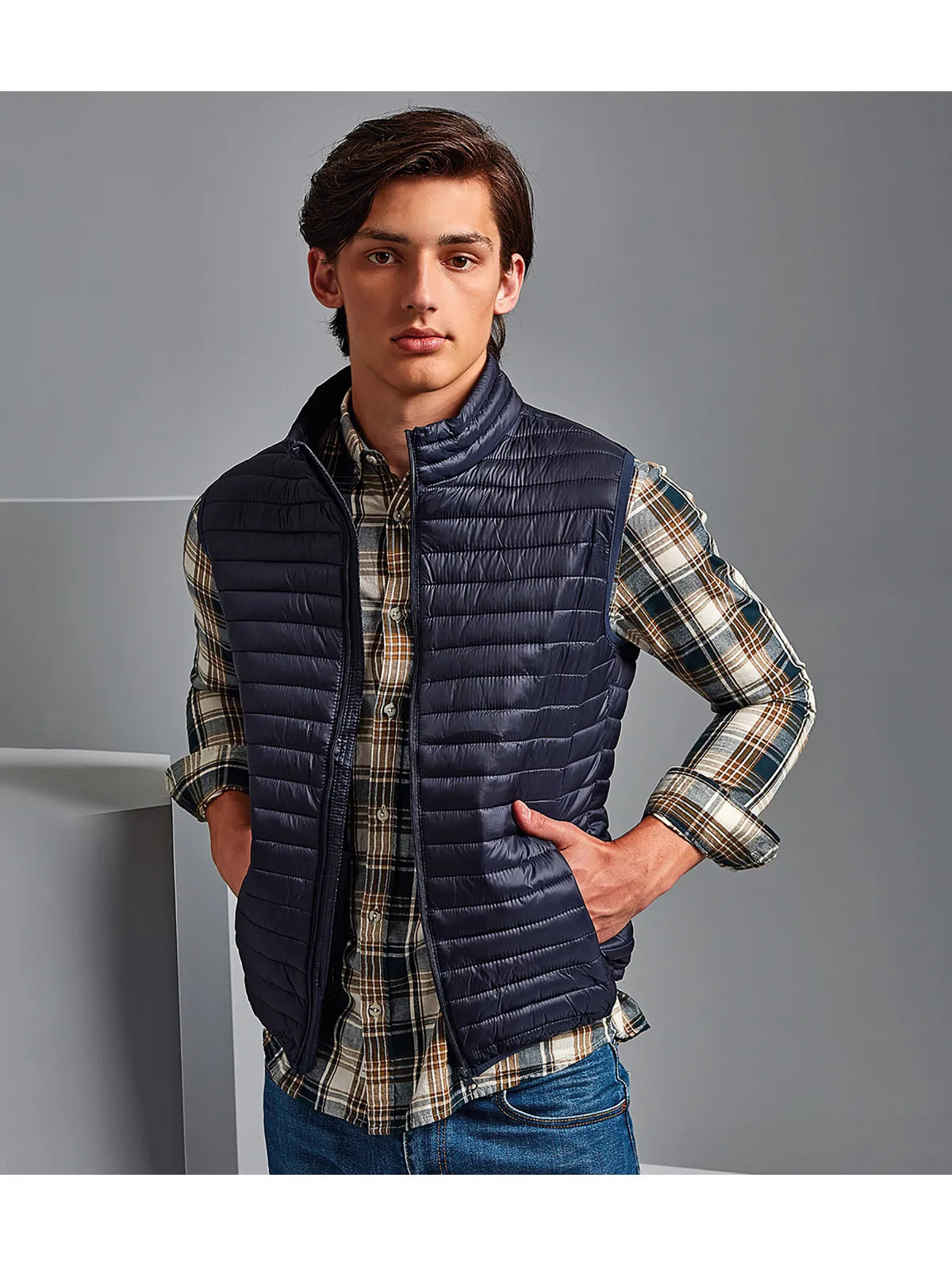Tribe fineline padded gilet