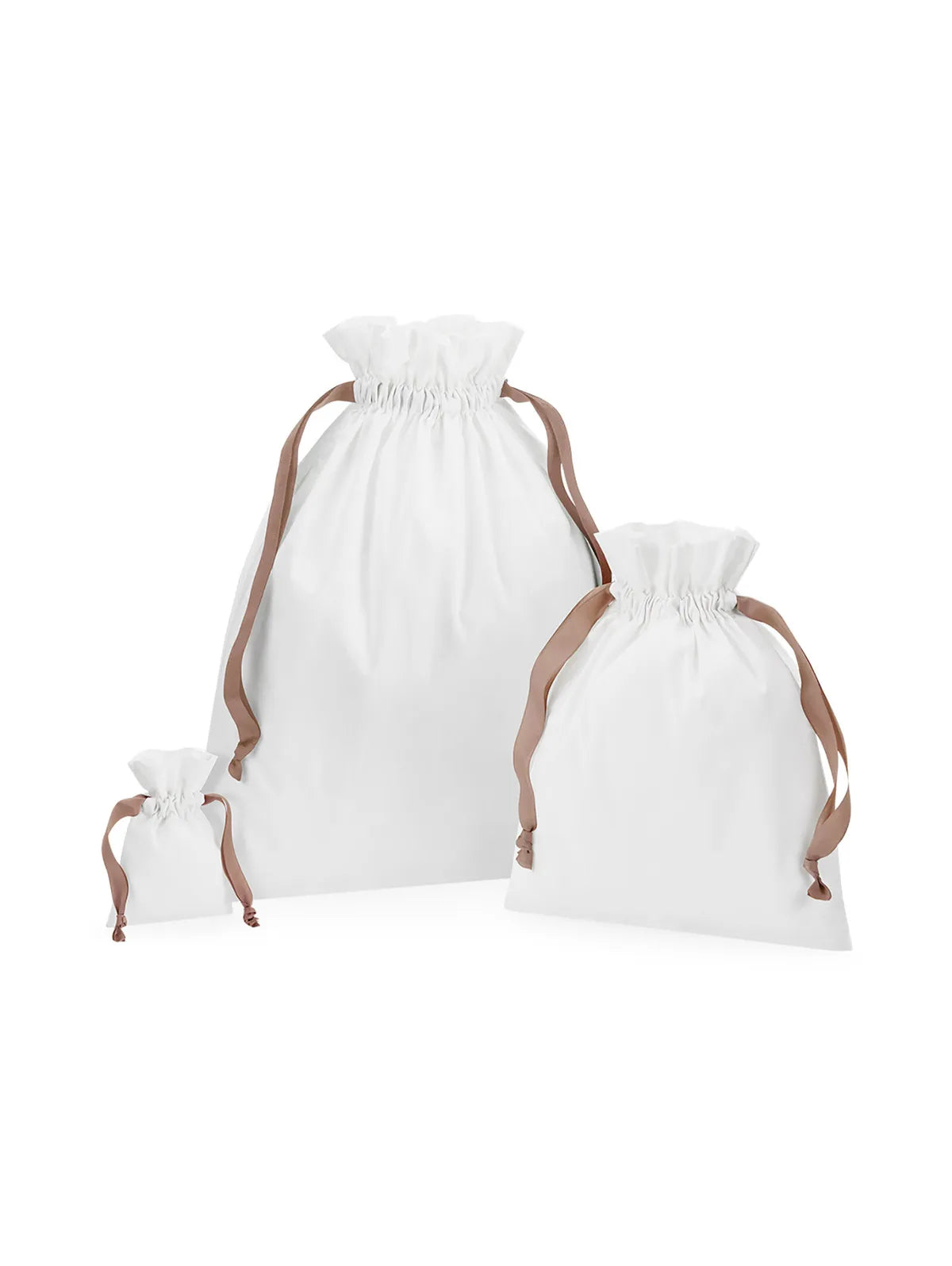 Cotton Gift Bag with Ribbon Drawstring