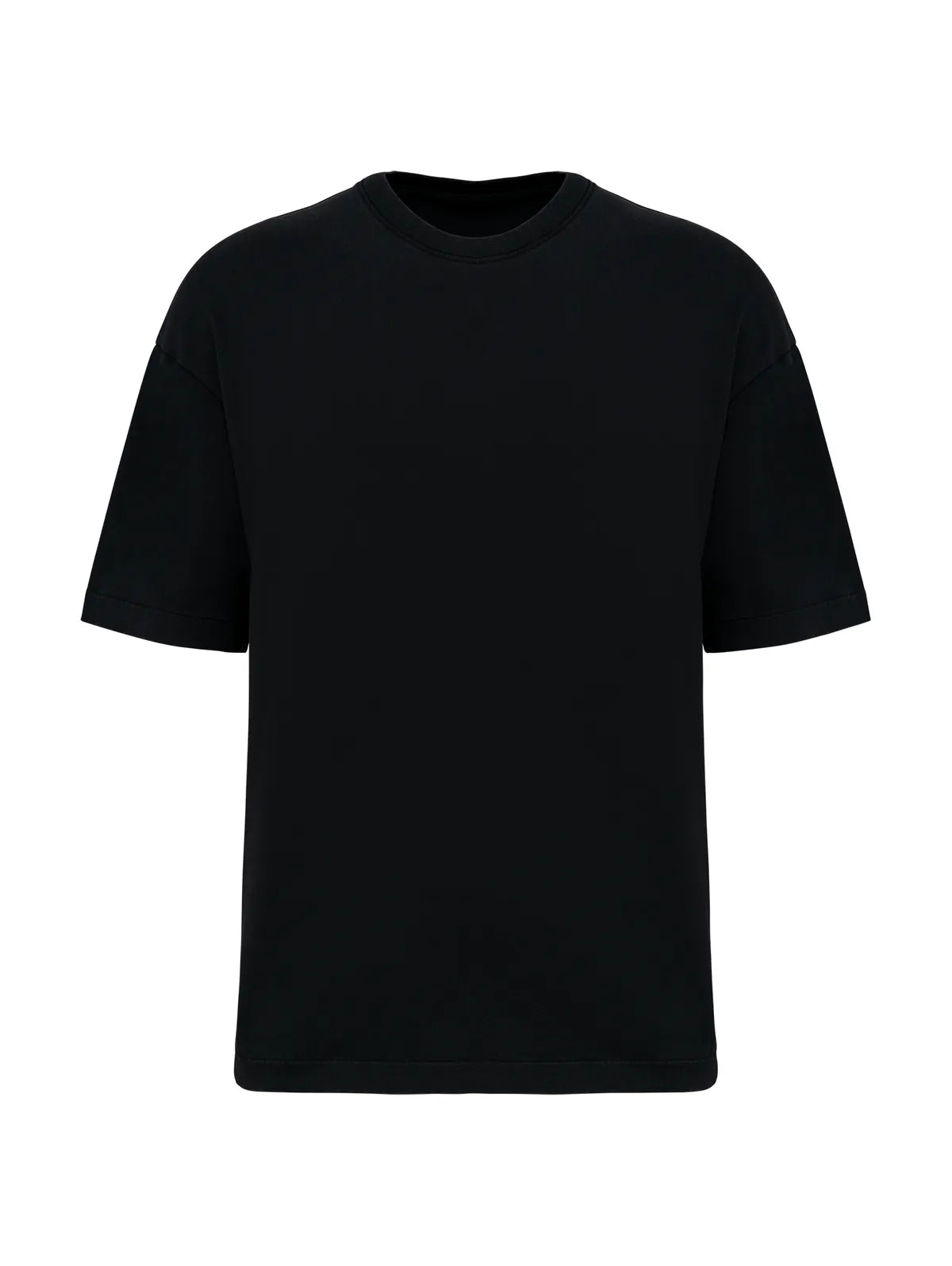 Eco-Friendly Men's Washed Effect Oversized T-shirt