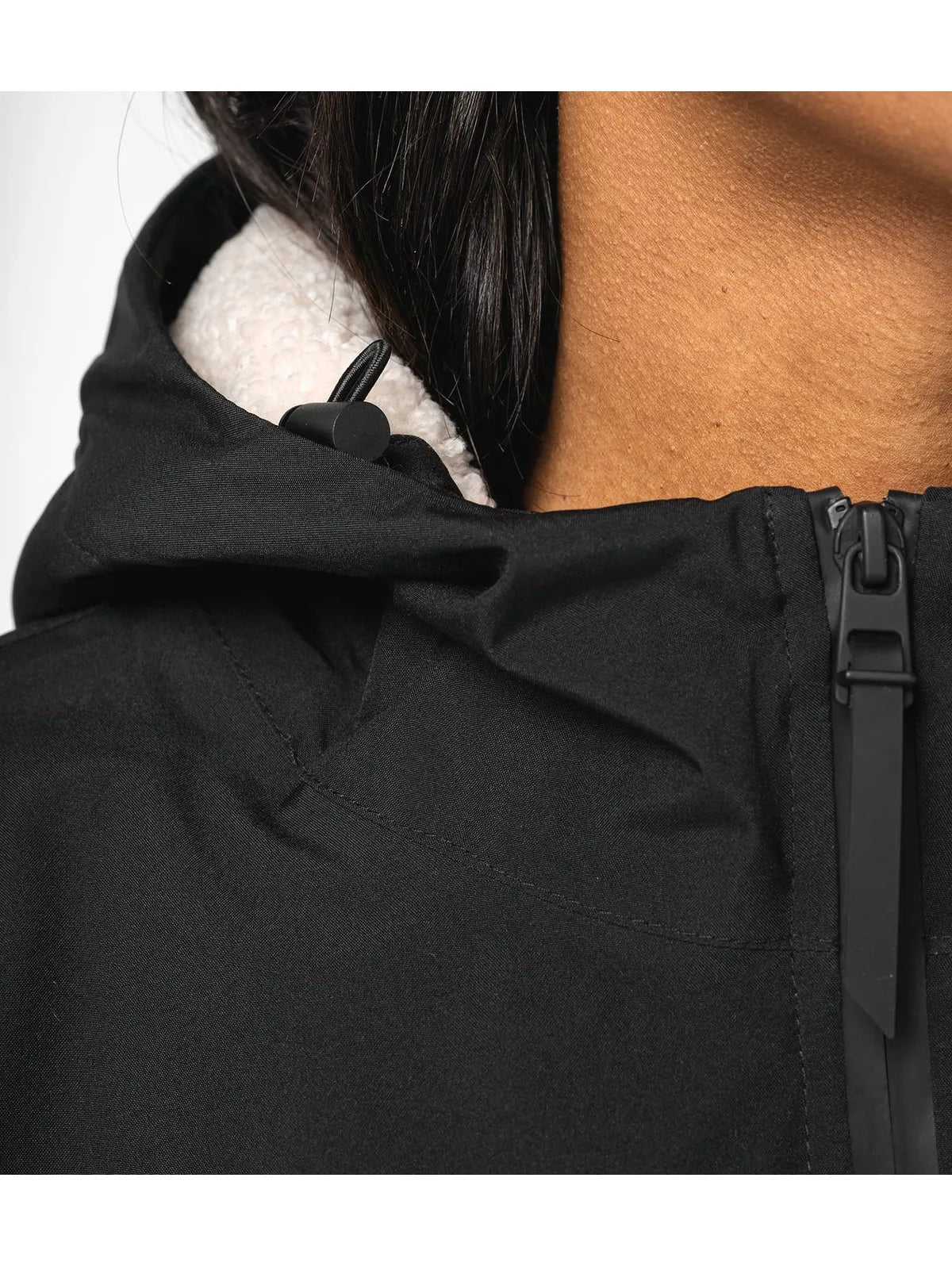 Eco-Friendly Unisex Sherpa-Lined Waterproof Jacket