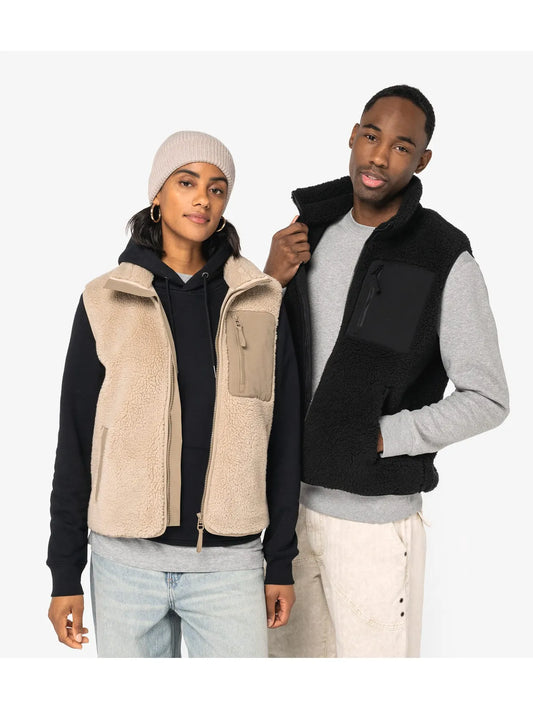 Unisex Eco-Friendly Sherpa Bodywarmer