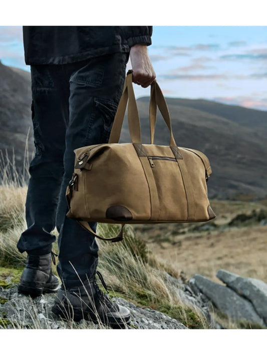 Heritage Waxed Canvas Holdall