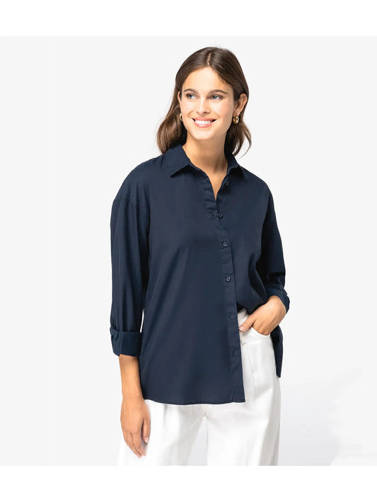 Eco-friendly ladies’ lyocell shirt